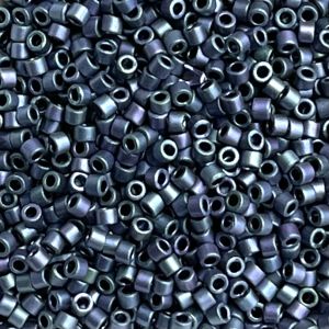 Delica Bead Matte Metallic Blue-Green Iris