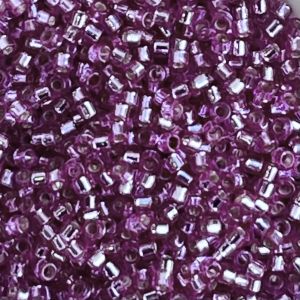 Delica Bead SilverLined Duracoat Orchid