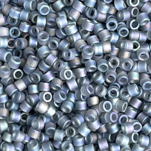 Delica Bead Matte Gray AB