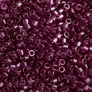 Delica Bead Dyed Transparent Wine