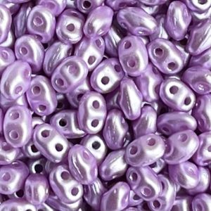 MiniDuo 4x2mm Pearl Coat – Lt Lilac