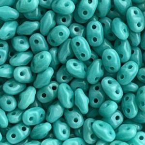 MiniDuo 4x2mm Turquoise x 10 grs