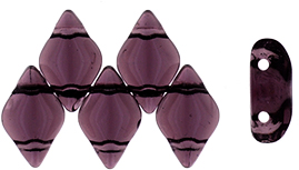 GemDuo 8x5mm Amethyst x 10 grs