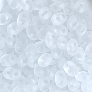 SuperDuo 2x5mm – Crystral Matte