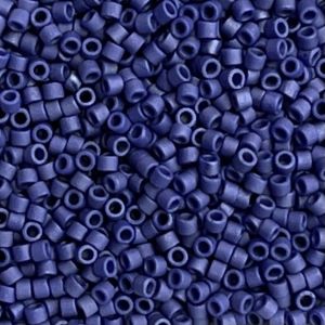 Delica Bead Matte Metallic Dk Grey Blue