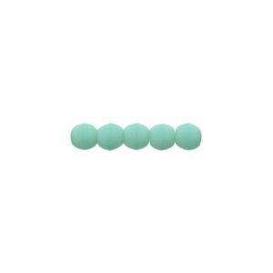 Round Beads 2mm Matte Turquoise 100bds/str