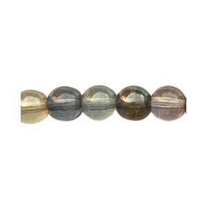 Round Beads 6mm Multi Luster 50BDS