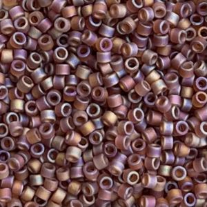 Delica Bead Matte Lt Brown AB