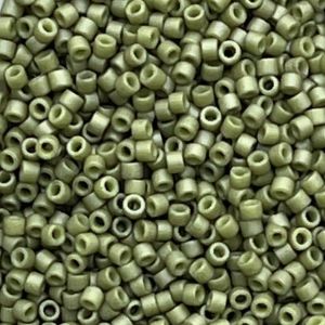 Delica Bead Matte Opaque Olive