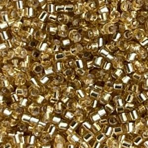 Delica Bead Silver Lined Gold