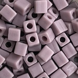 Square 4mm Opaque Mauve