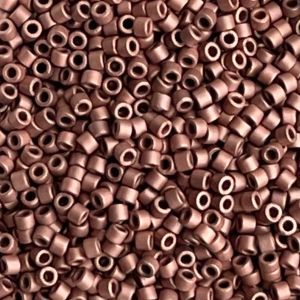 Delica Bead Matte Copper Plated