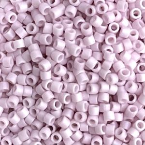 Delica Bead Matte Opaque Pale Rose AB