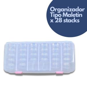 Organizador Tipo Maletin x 28 stacks