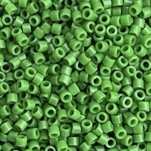 Delica Bead Opaque Pea Green