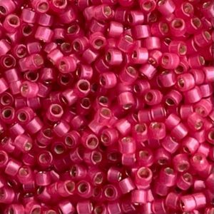 Delica Bead SilverLined Duracoat S/F Hibiscus