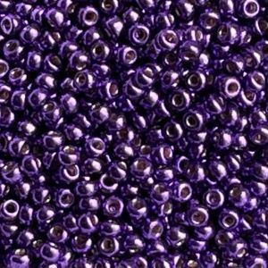 Rocalla Miyuki #11 Duracoat Galvanized Dk Lilac