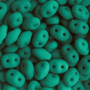 SuperDuo 2x5mm Neon Petrol x 10 grs