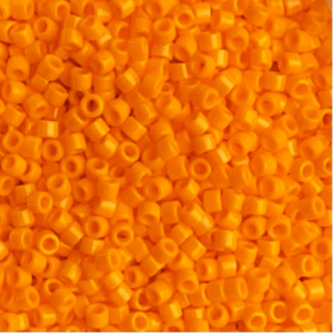 Delica Bead Opaque Mandarin