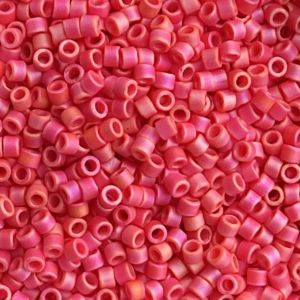 Delica Bead Matte Opq Cranberry AB