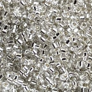 Delica Bead SilverLined Crystal