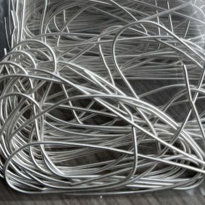 French Wire Silver Color – Heavy (1,1 mm) x 4,5 grs