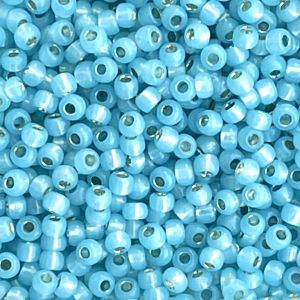 Round #11 Silver-Lined Milky Aqua x 10 grs