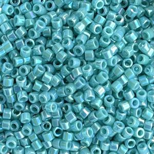 Delica Bead Opaque Turquoise AB