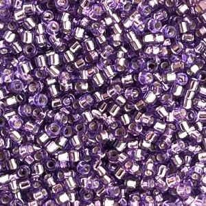 Delica Bd Dyed SilverLined Lilac