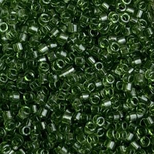 Delica Bead Transparent Olive