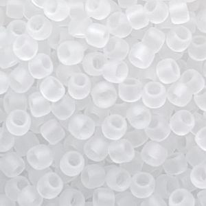 Round #8 Transparent Frosted Crystal