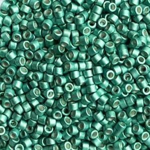 Delica Bead Galvanized Matte Dk Mint