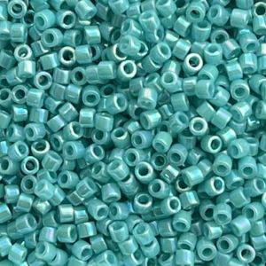 Delica Bead Opaque Lt Turquoise AB