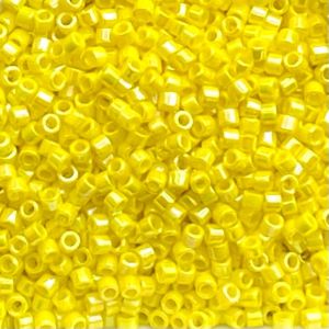 Delica Bead Opaque Yellow AB