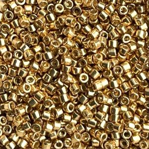 Delica Bead Duracoat Galvanized Gold