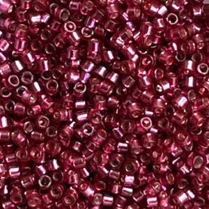 Delica Bead SilverLined Duracoat Petunia