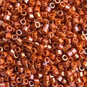 Delica Glazed Opaque Burnt Orange