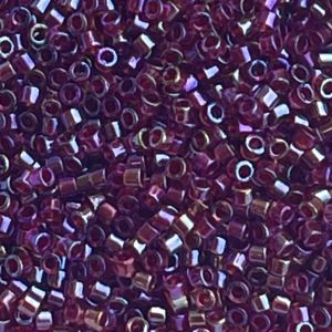 Delica Bead Fancy Lined Rust