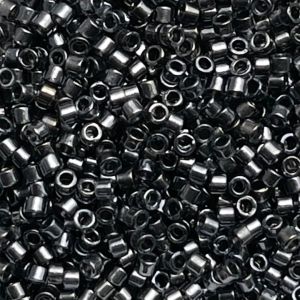Delica Bead Fancy Lined Platinum