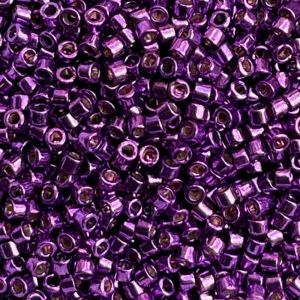 Delica Bead Duracoat Galvanized Purple Orchid
