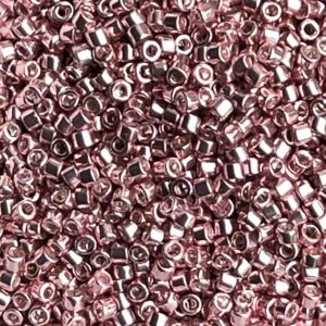 Delica Bead Galvanized Dyed Lt Rose