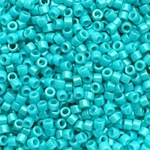 Delica Bead Dyed Opaque Turquoise