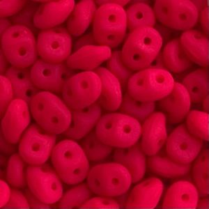 SuperDuo 2x5mm – Neon Cherry x 10 grs