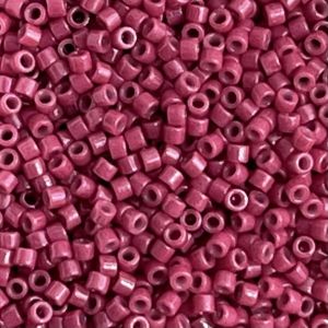 Delica Beads Duracoat Opaque Raspberry