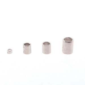 Crimp Tube Silver Tone 600PCS/BOX .8MM 1.3MM 1.5MM 2MM 150EA