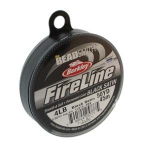 4LB Fireline Black x 50 YD