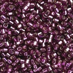 Delica Bead SilverLined Duracoat Lilac