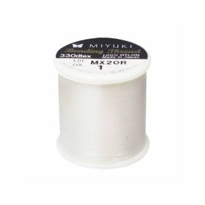 Miyuki Beading Thread White x 50 mt