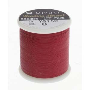 Miyuki Beading Thread Red x 50 mt