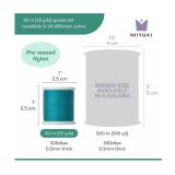 Miyuki Beading Thread Aqua x 50 Mt